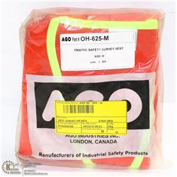 NEW SIZE M TRAFFIC SAFETY SURVEY VEST