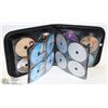 Image 1 : BLACK DVD CARRY CASE FULL OF DVD  MOVIES
