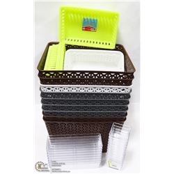 EXTRA LARGE BUNDLE OF ASSORTED NEW BASKETS