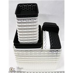 EXTRA LARGE BUNDLE OF ASSORTED NEW BASKETS
