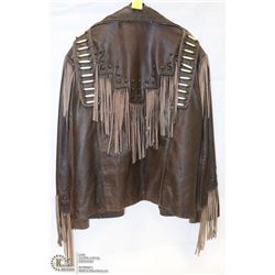 LEATHER GALLERY XL MENS LEATHER JACKET.