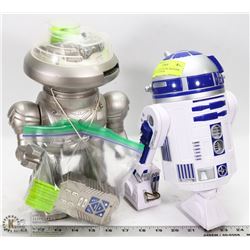2 ROBOTS - R2D2 & DISC SHOOTING ROBOT WITH DISCS&