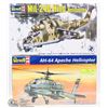 Image 1 : 2 MODEL HELICOPTERS - AH-64 APACHE & MIL-24D HIND