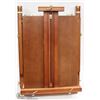 Image 1 : SOLID WOOD ARTIST EASEL W/ CARRYING STRAP.