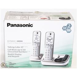 PANASONIC 2 HEADSET DIGITAL CORDLESS ANSWERING