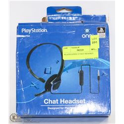 PLAYSTATION 4 CHAT HEADSET