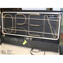 OPEN & THANK YOU NEON SIGN (WORKS)