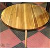 NEW PINE 35"X18"H ROUND COFFEE TABLE