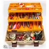 Image 1 : ESTATE OLD PAL TACKLE BOX FULL OF CONTENTS INCL