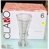 Image 1 : GROUP OF 6 CLARO GLASSES