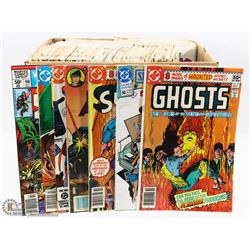 BOX OF 200 PLUS VINTAGE COLLECTOR COMICS