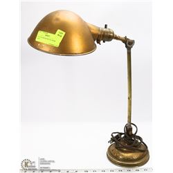 1920-1930'S BRASS METAL DESK LAMP
