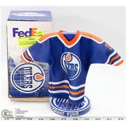 LTD ED. GRANT FUHR OILERS MINI JERSEY WITH