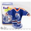 Image 1 : LTD ED. GRANT FUHR OILERS MINI JERSEY WITH