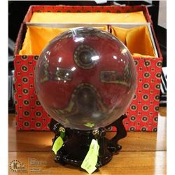 HEAVY "CRYSTAL" LIKE GLASS BALL