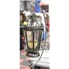Image 2 : STAINLESS STEEL CANDLE LANTERN 68" TALL