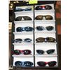 Image 1 : DISPLAY OF OAKLEY REPLICA SUNGLASSES.
