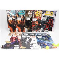 8 DARK HORSE STAR WARS COMICS.