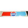 Image 1 : VINTAGE LARGE 4 FEET X 1 FOOT PEPSI SIGN