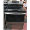 Image 1 : GE SLATE GREY 5 BURNER CONVECTION STOVE 30"