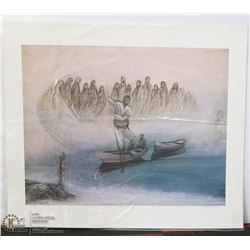 137) "DANCING THE JIGS" RICHARD DIXON PRINT.