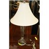 Image 1 : HEAVY CRYSTAL LAMP 29" TALL