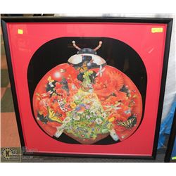 LARGE PROFESSIONALLY FRAMED PUZZLE ON CHOICE