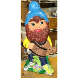 LARGE CERAMIC GNOME/DWARFGARDEN  ORNAMENT