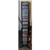 Image 1 : ASSORTED CD’S WITH STAND, INCLUDES “AEROSMITH,