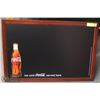 Image 1 : “NEW” COCA COLA WALL HANGING CHALKBOARD