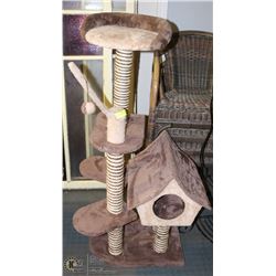 LARGE CAT SCRATCH TOWER 51”H