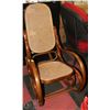 Image 1 : WICKER ROCKING CHAIR