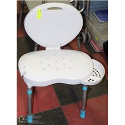 WHITE SHOWER/BATH  CHAIR