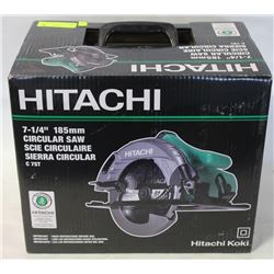 HITACHI CIRCULAR 7-1/4" SAW WITH CASE.
