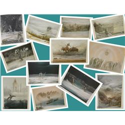 SET OF12- #'D PRINTS BY RICHARD DIXON INCL.