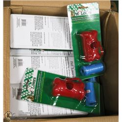 CASE OF 24 DOG POOP BAGS