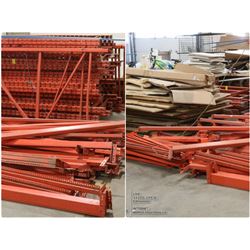 FEATURED LARGE LOT OF PALLET RACKING
