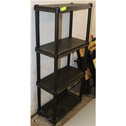 4' PLASTIC SHELF