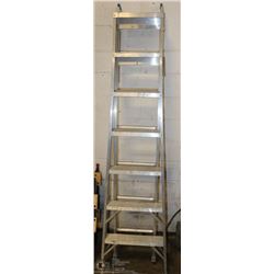 7' ALUMINUM LADDER EXTENDS TO 12 FT