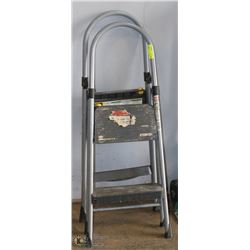 GROUP OF 2 COSCO 2 STEP LADDERS