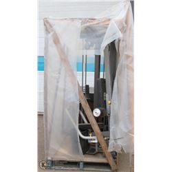 OUTSIDE IN FRONT OF TRAILER HEAVY DUTY WORK