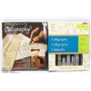 Image 1 : 2 CALLIGRAPHY SETS INCL 1 BY SCHAEFFER