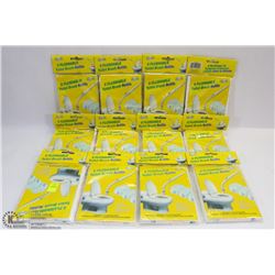 12 PACKS OF FLUSHABLE TOILET BRUSH REFILLS