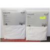 Image 1 : 2 QUEEN IKEA NEW FITTED SHEETS (WHITE)