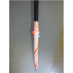 New 30 inch Golf Umbrella orange + white