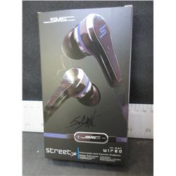 New SMS Audio Headphones by 50 Cent / in ear /  Black