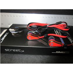 New SMS Audio Headphones by 50 Cent / in ear /  RED