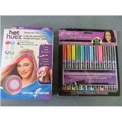 New Temporary Hair Chalk & Face & Body Markers cosmetic quality