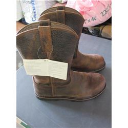 New Rancher ll Boots size 11m / Waterproof Premium Hammered Leather