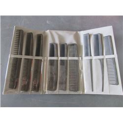 New 9 piece Fortress Comb Set with case